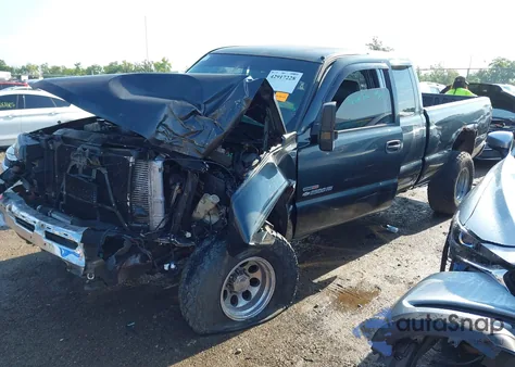 2003 Chevrolet Silverado 2500Hd Ls from USA, damaged, VIN 1GCHK29113E371681